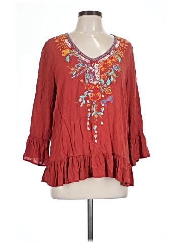 grand & greene 3/4 Sleeve Blouse (view 1)