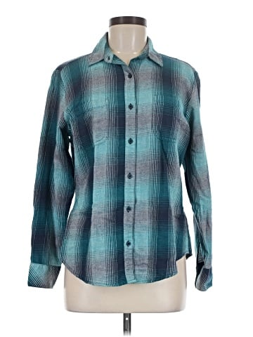 Riders by Lee Long Sleeve Button-Down Shirt (view 1)