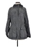 DKNY 100% Polyester Gray Raincoat Size S - photo 1