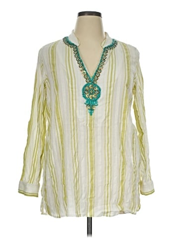 Soft Surroundings 3/4 Sleeve Blouse (view 1)