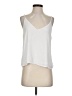 Lulus 100% Polyester White Tank Top Size S - photo 1