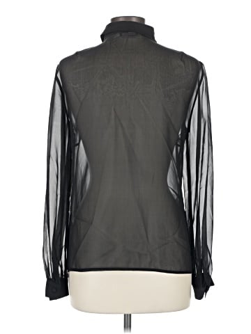 Kay Unger Long Sleeve Silk Top (view 2)