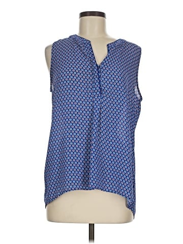 Rose + Olive Sleeveless Blouse (view 1)