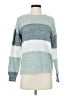 Maurices 100% Polyester Color Block Teal Pullover Sweater Size XS - photo 1