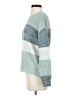 Maurices 100% Polyester Color Block Teal Pullover Sweater Size XS - photo 5