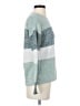 Maurices 100% Polyester Color Block Teal Pullover Sweater Size XS - photo 4