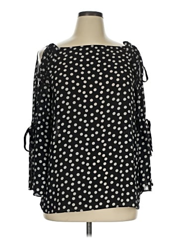 Max Studio 3/4 Sleeve Blouse (view 1)