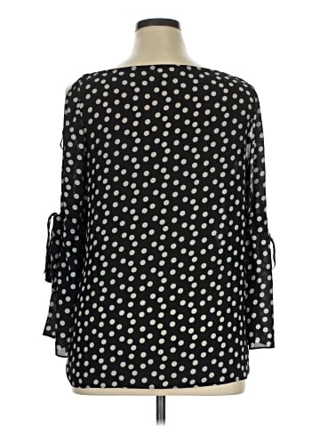 Max Studio 3/4 Sleeve Blouse (view 2)