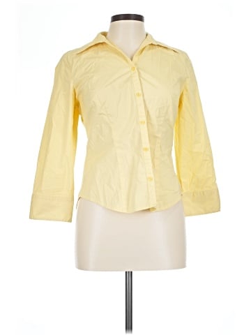 Ann Taylor LOFT 3/4 Sleeve Button-Down Shirt (view 1)