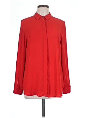 Ann Taylor Factory Long Sleeve Blouse (view 1)