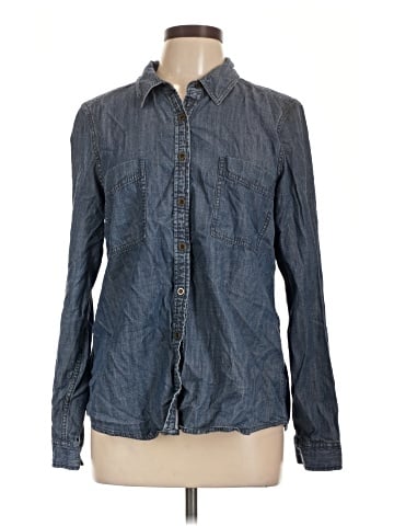 Eileen Fisher Long Sleeve Button-Down Shirt (view 1)