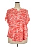 Ruby Rd. Red Short Sleeve T-Shirt Size 2X - photo 1