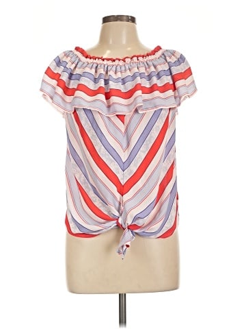 Express Outlet Short Sleeve Blouse (view 1)