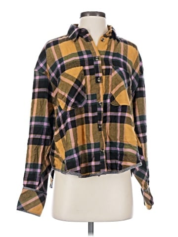 BDG Long Sleeve Polo (view 1)