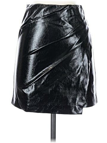 Bishop + Young Faux Leather Skirt (view 1)