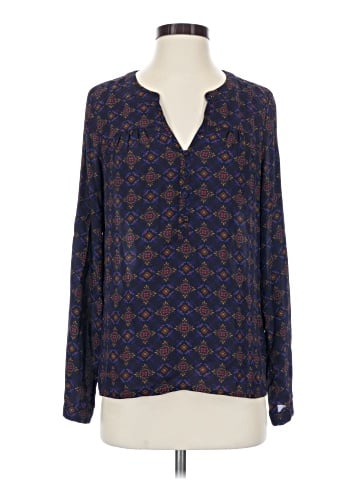 Skies Are Blue Long Sleeve Blouse (view 1)
