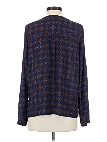 Skies Are Blue Long Sleeve Blouse (view 2)