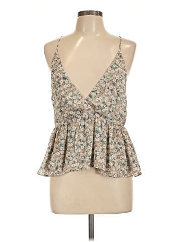En Creme Sleeveless Blouse (view 1)