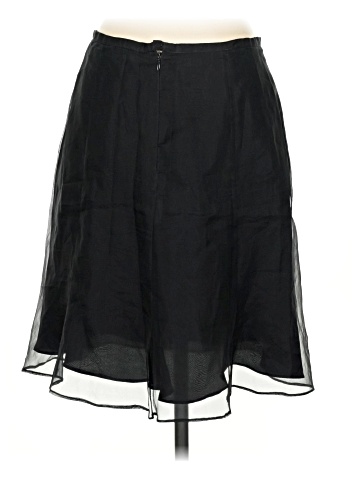 Oscar by Oscar De La Renta Silk Skirt (view 2)