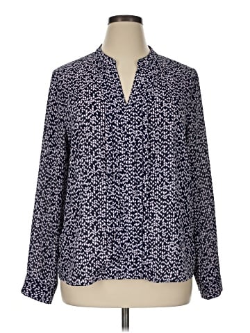 Banana Republic Factory Store Long Sleeve Blouse (view 1)