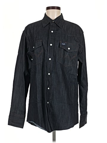 Wrangler Jeans Co Long Sleeve Button-Down Shirt (view 1)