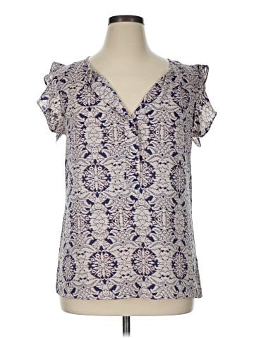 CAbi Short Sleeve Blouse (view 1)