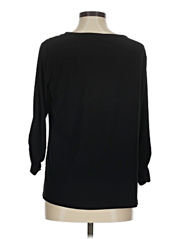 Susan Graver 3/4 Sleeve Blouse (view 2)