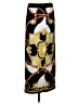 Cache Graphic Black Formal Skirt Size 4 - photo 1