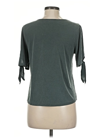 Green Envelope Short Sleeve Top (view 2)