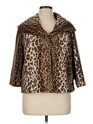 INC International Concepts Faux Fur Jacket (view 1)