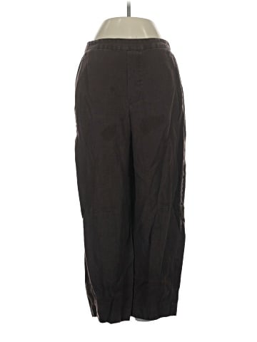 Madewell Barrel-Leg Crop Pants in 100% Linen (view 1)
