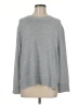 Ella Moss Solid Gray Pullover Sweater Size M - photo 1