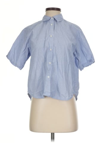 Unbranded Short Sleeve Button-Down Shirt (view 1)