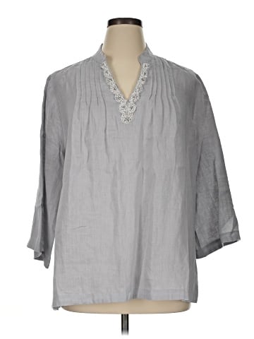 Chico's 3/4 Sleeve Blouse (view 1)