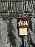 Tea Chevron-herringbone Gray Shorts Size 10 - photo 3