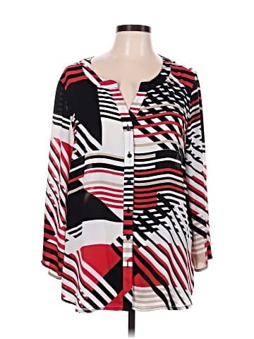 Chico's Long Sleeve Blouse (view 1)