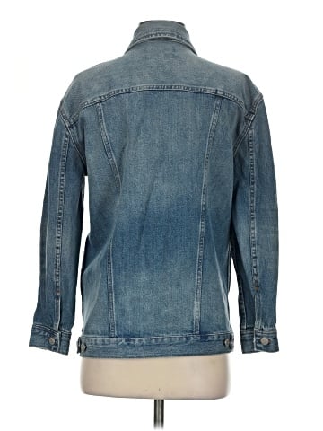 Madewell The Oversized Jean Jacket in Capstone Wash (view 2)