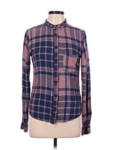 BDG Long Sleeve Button-Down Shirt (view 1)