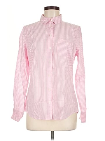 J.Crew Factory Store Long Sleeve Button-Down Shirt (view 1)