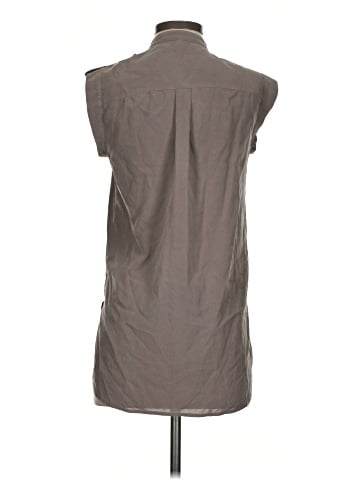 BCBGMAXAZRIA Sleeveless Silk Top (view 2)
