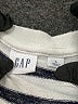 Gap Stripes White Pullover Sweater Size L - photo 4
