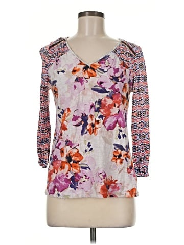 Akemi + Kin 3/4 Sleeve Blouse (view 1)