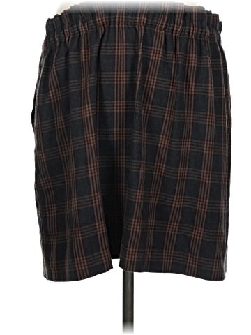 Madewell Plaid Double-Breasted Mini Skirt (view 2)