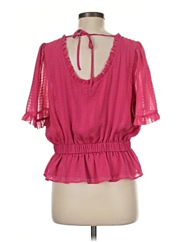 Ann Taylor Short Sleeve Blouse (view 2)