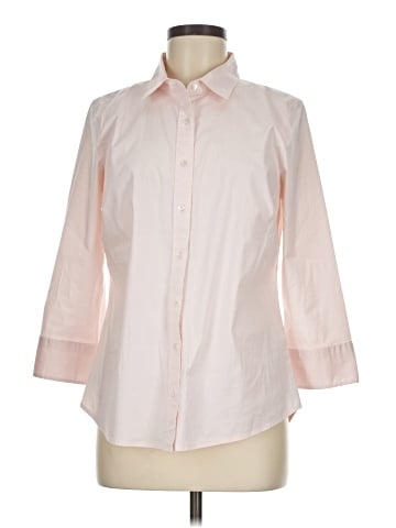 Haberdashery for J.Crew 3/4 Sleeve Button-Down Shirt (view 1)