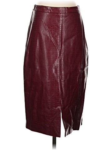 Sunday in Brooklyn Faux Leather Skirt (view 1)