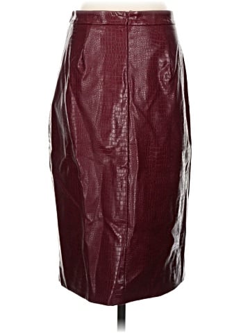 Sunday in Brooklyn Faux Leather Skirt (view 2)