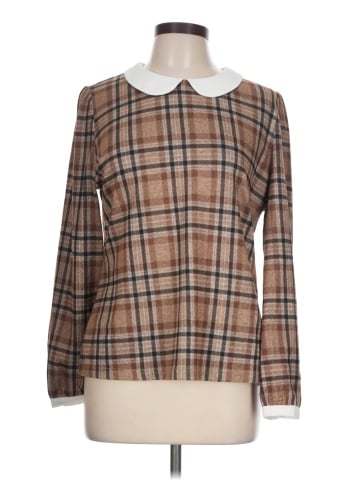 Allegra K Long Sleeve Blouse (view 1)