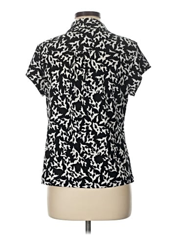 Alfani Short Sleeve Blouse (view 2)