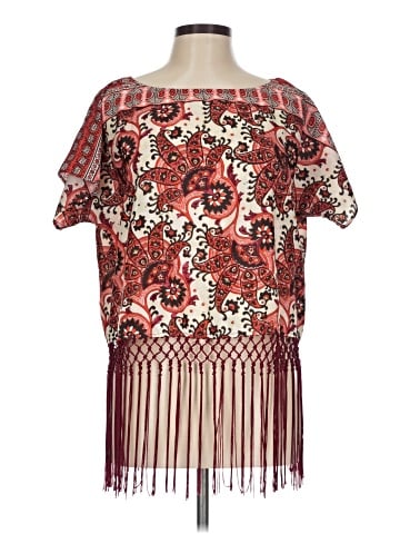 MICHAEL Michael Kors Short Sleeve Blouse (view 1)